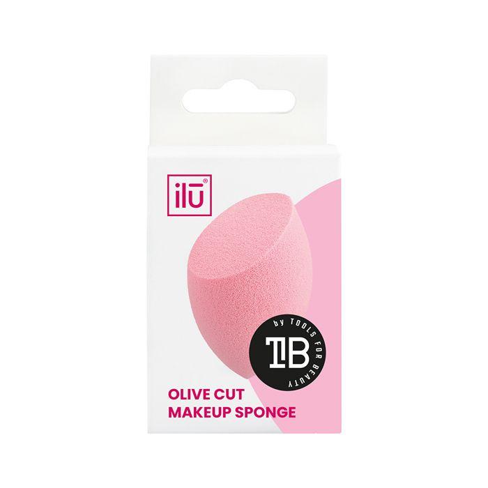 Ilū Make Up Olive Cut Sponge Pink - Éponge De Maquillage