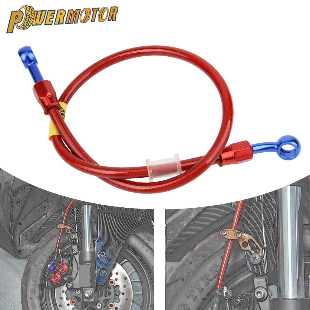Universal Motorcycle Brake line Cable Clutch Oil Hoses Tube Pipe 50cm 60cm 150cm 180cm Enduro Motocross Dirt Bike Replace Parts