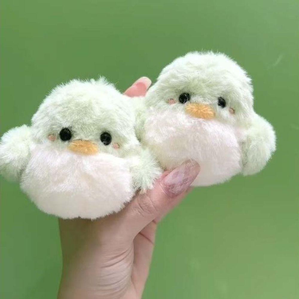 Key Ring Bird Plush Pendant JinYoung Jackson Bird Key Ring Cartoon GOT7 Plush Keychain Kids Toy