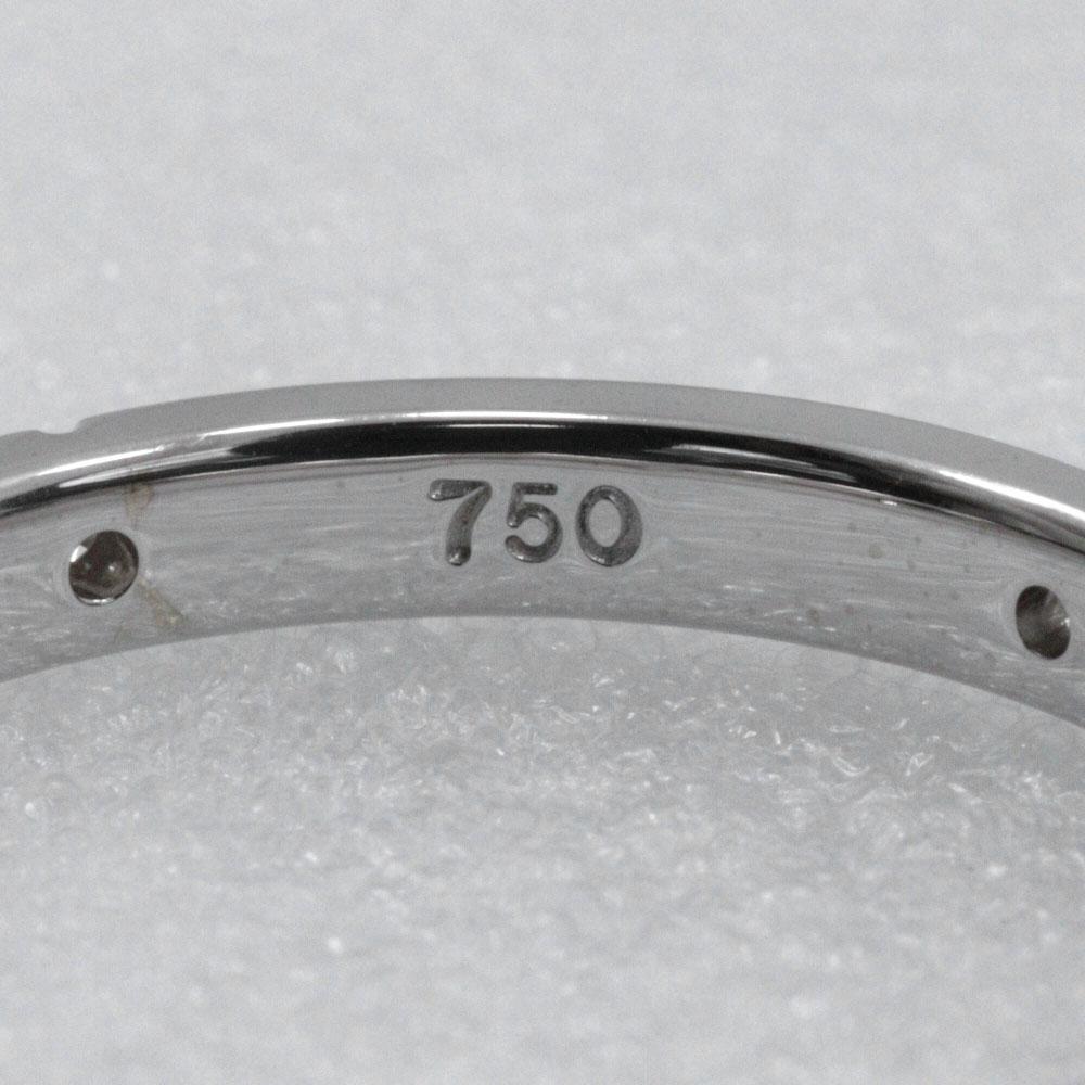 TIFFANY&Co. Streamerica 5P Diamond Ring K18 White Gold/diamond #6.4(US Size) 3g Women Used