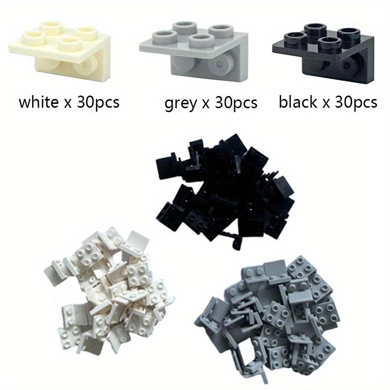 

Non-Toxic 90Pcs Figures Stand Base Plate 99207 Bracket 1X2 2X2 Inverted Building Blocks Diy Figure Standing Display Bracket Bricks