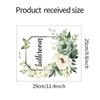 English Slogan Bathroom Flower Bathroom Home Decoration Wall Sticker