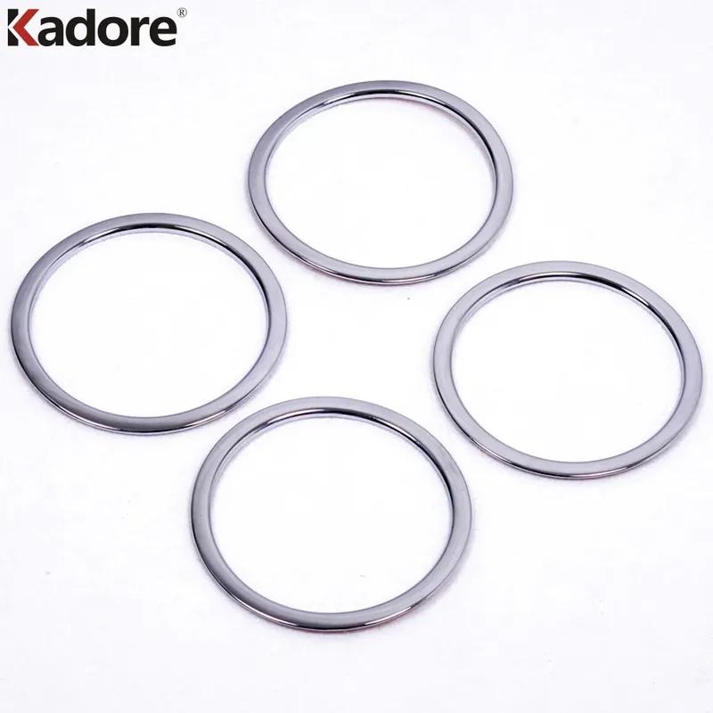 Car Inner Door Audio Speaker Cover Trim For Nissan X-Trail Rogue T32 2014 2015 2016 2017 2018  Matte Interior Accssories