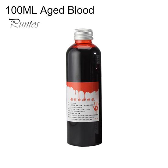 30/60ml/100ml/120ml Fake Blood Liquid Bottle Stage Prank Theatrical Cosplay Props