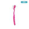 1/5Pcs Double Sided Denture Toothbrush Invisible Braces Cleaning Brush For Men Women False Teeth Brush Oral Cleaning Tools