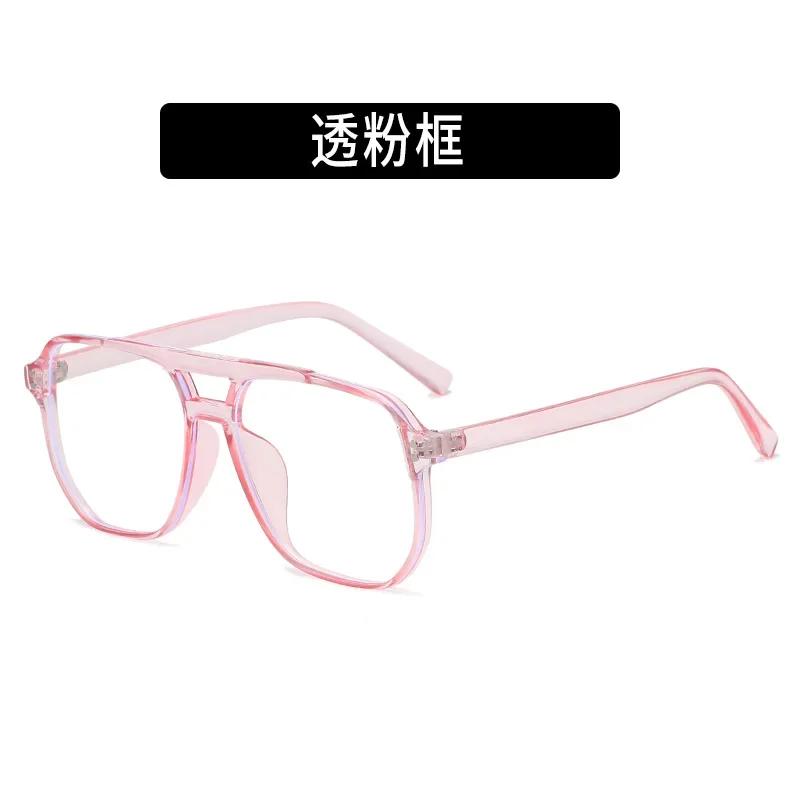 

1PC Fashion Anti-blue Light Eyeglasses Men for Women Transparent PC Eyeglasses Vintage Retro Square Eyeglasses Optical Lens Spectacle Eyeglasses