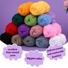 Fenrry 84Pcs Crochet Kit for Beginners with 14 Colors Crochet Yarn Stitch Markers Crochet Bag for Adults DIY Craft