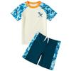 Boys' Two-Piece Swimwear Set 2025: Quick-Dry, Sun-Protective Swim Trunks for Kids