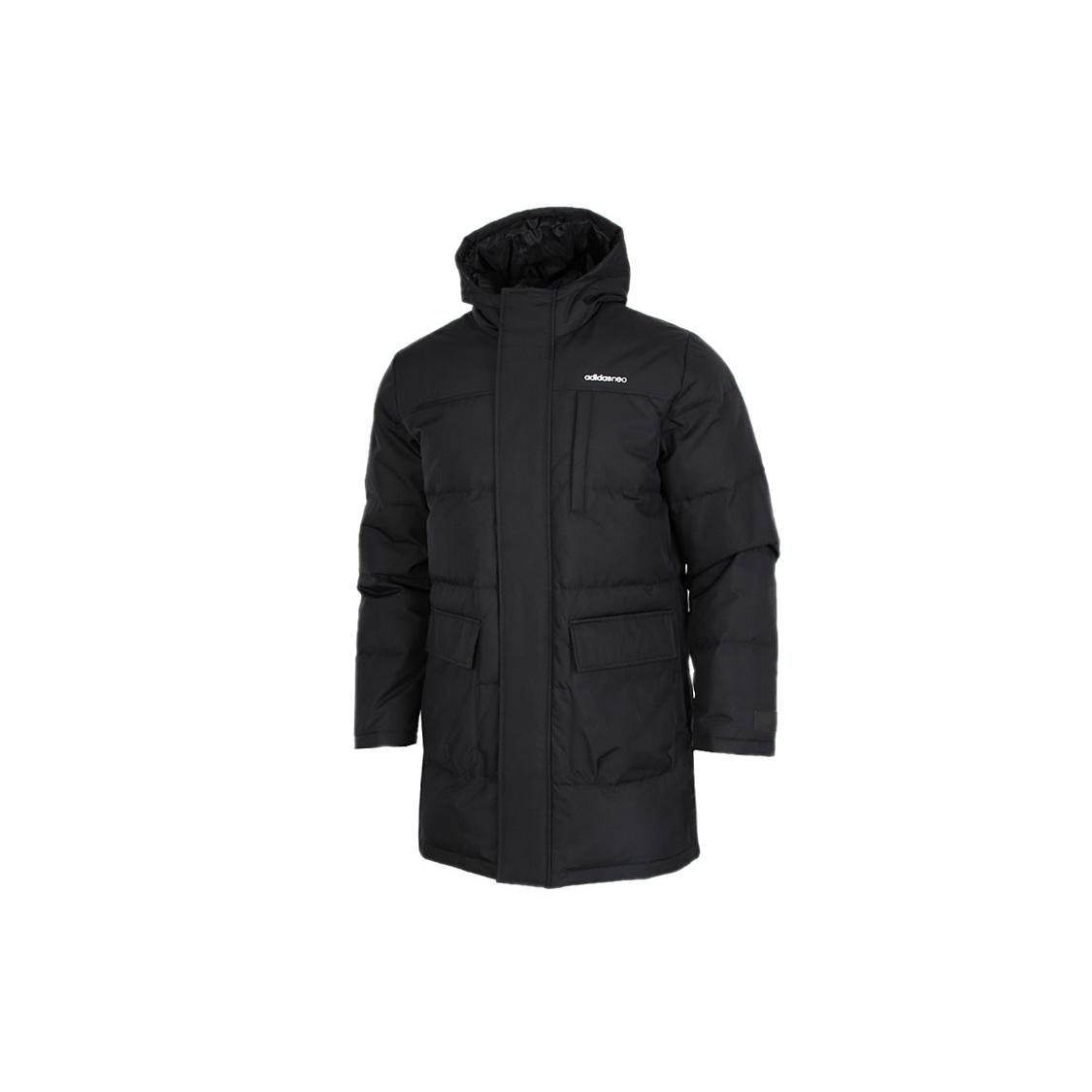 Мужская пуховая куртка Adidas Neo Черная GJ8786 L