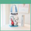 Cartoon Canvas Print Hanging Bag With Multifunction Storage For Use Daily