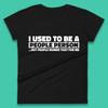 I Used To Be A People Person Humor Hilarious Funny Sayings Womens Tee T Shirt Mens Tops Unisex Top