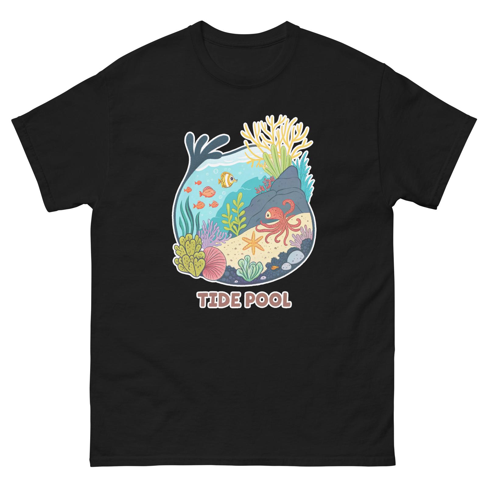 Tide Pools Ocean Beach Water Marine T-Shirt S