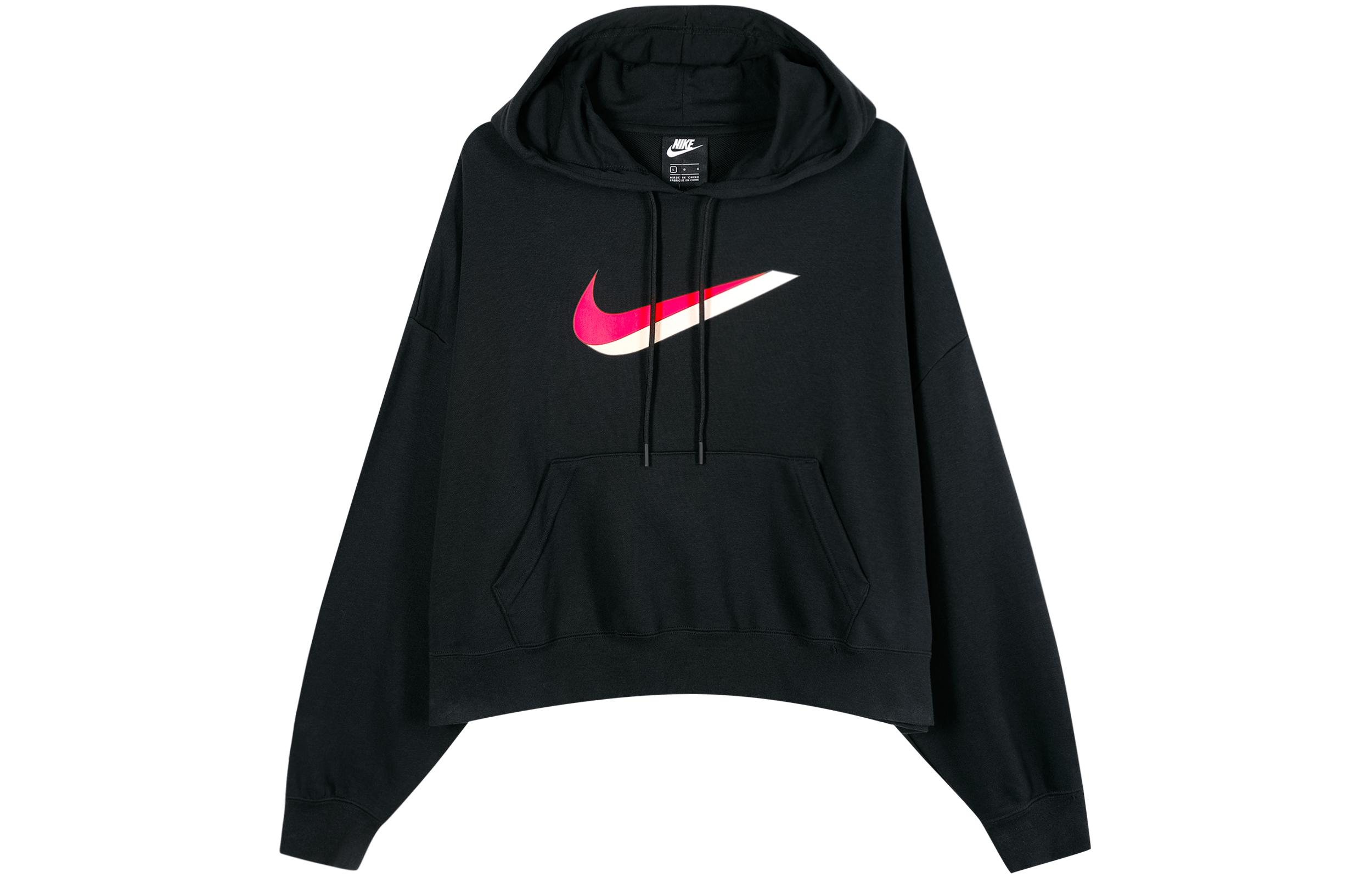 

Nike Sweatshirts Men s Black Hooded Moderate Regular CU5109-010 XL