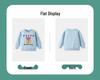 Sweet & Cute Children's Cartoon Flower Sweatshirt - 26 Autumn/Winter, Round Neck, Long Sleeve
