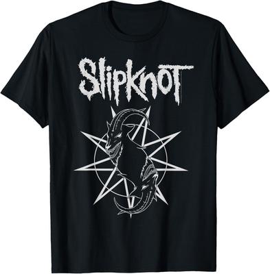 Slipknot Oficiální logo Hvězda s kozí hlavou Tričko Pánské Dámské Trička Top