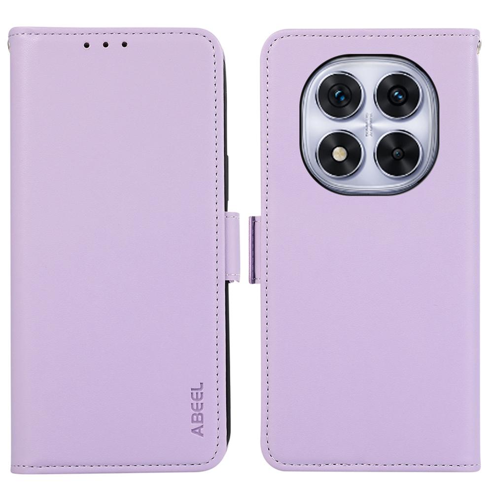 ABEEL For Xiaomi Redmi Note 14 Pro 4G Case Leather Phone Cover with RFID Blocking Wallet