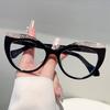Stylish Cat Eye Optical Frames Women New Multi-color Rim Blue Light Blocking Glasses Trendy Fashion Patchwork Sun Glasses