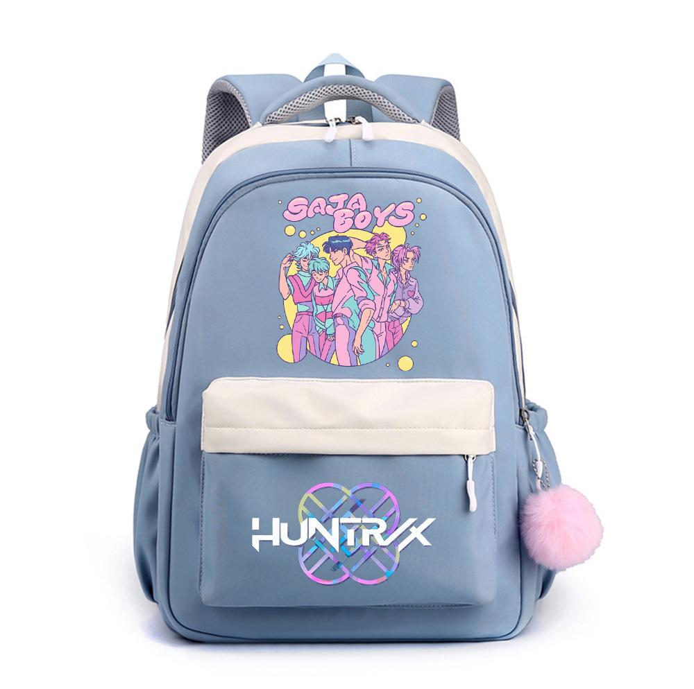 Anime K-Pop Τυπωμένη Σακίδιο Πλάτης Μεγάλης Χωρητικότητας για Έφηβη Μαθήτρια Μαθητή Σχολική Τσάντα Τσάντα Βιβλίων Δώρο Παιδιού Γυναικεία Αδιάβροχη Τσάντα Ταξιδιού Mochila