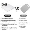Acrylic Cutting Board Non-Slip Durable Transparent Kitchen Counter Protector Cutting Board Home Accessories