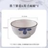 JINGRX Jingdezhen Ceramic Rice & Noodle Bowl Set
