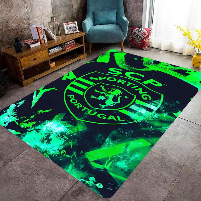 Green Lion Pride: CP Spirit carpet printing floor mats Doormat Christmas gifts Dormitory decoration