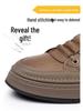 Men's Autumn Casual Leather Shoes - Trendy Soft Sole, Stylish & Versatile.