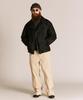 Schott x NANGA AURORA DOUBLE BREAST DOWN JACKET Men's XL 010 Black 782-5253004