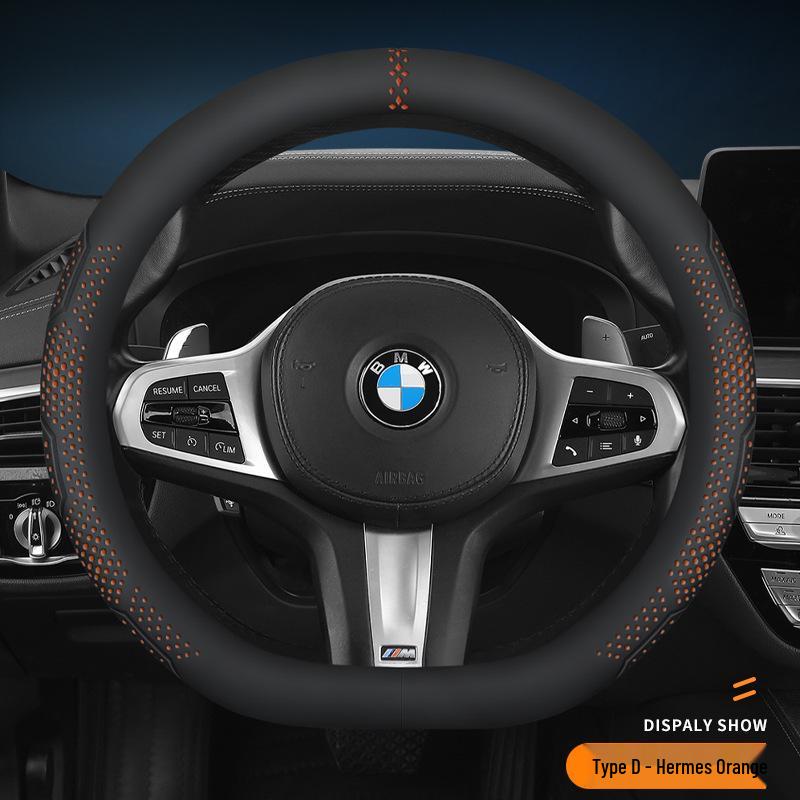 BMW Kožený potah volantu proti zašpinění pro modely řady 2, 3, 4, 5, 7 a X1-X6