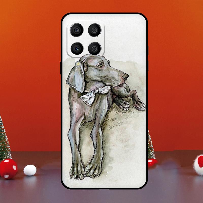 Weimaraner Dog For Samsung Galaxy M06 M16 M14 M34 M54 M11 M21 M31 M13 M33 M35 M53 M55 M15 M12 M32 M52 Case