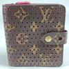 M95188 MonogramPerfo Compact Zip Compact Wallet Folded Wallet
