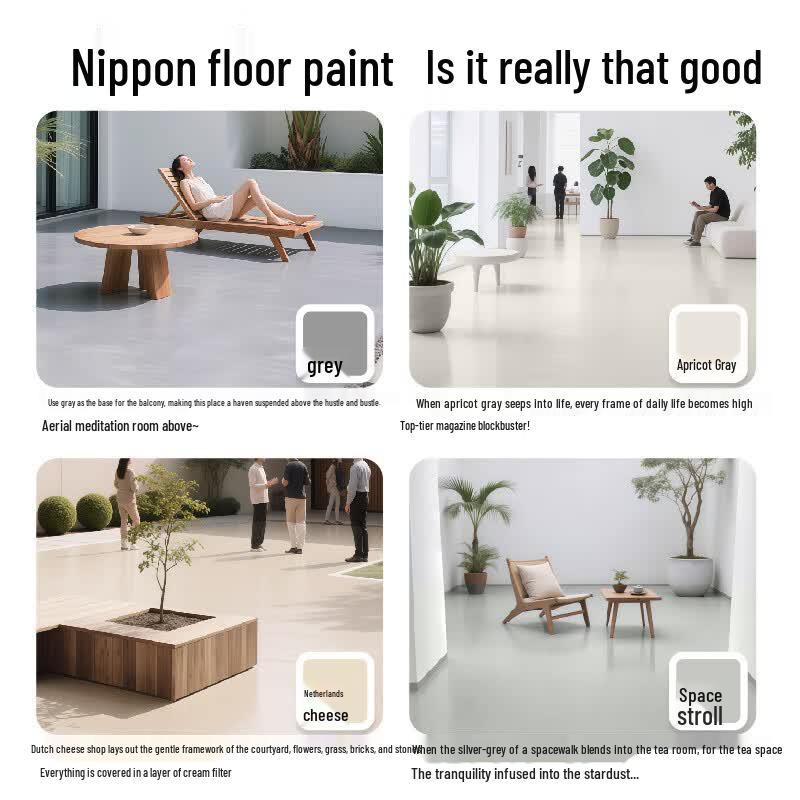 Nippon Water-based Wear-Resistant Floor Paint