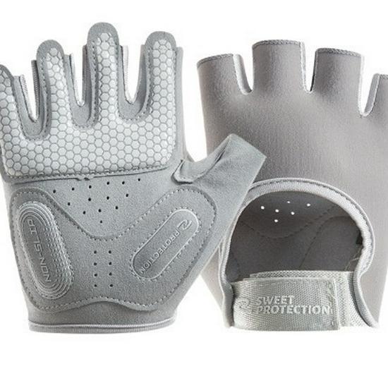New Unisex Fitness Gloves: Outdoor Cycling, Half-Finger, Wear-Resistant, Non-Slip, Shock-Absorbing, Palm Protection, Breathable
