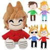 Новинка Плюшева іграшка Eddsworld Едд Торд Метт Том Мультяшні Плюшеві Іграшки М'яка Фігурка Аніме Декор для Дому Подарунок на День Народження для Фанатів