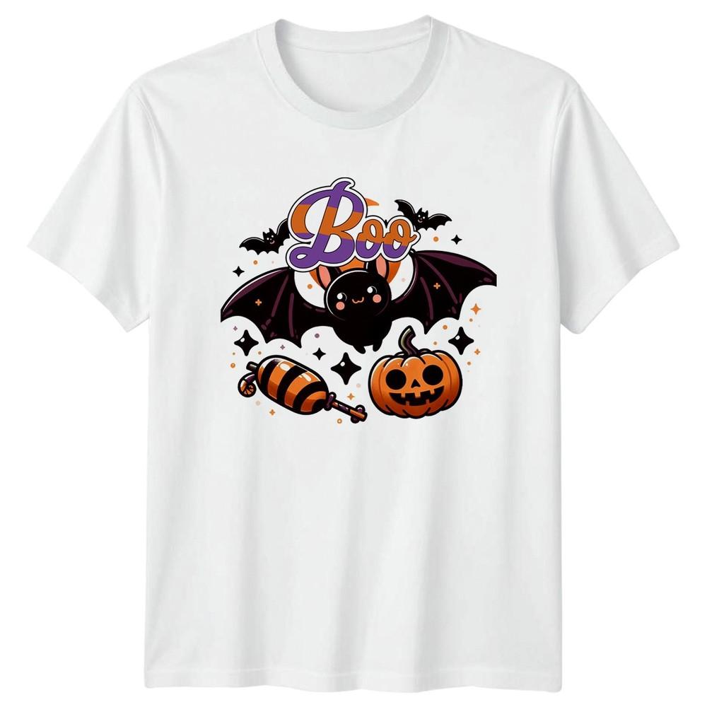 Boo TShirt Cute Bat Halloween Halloween Gift For Him And Her S