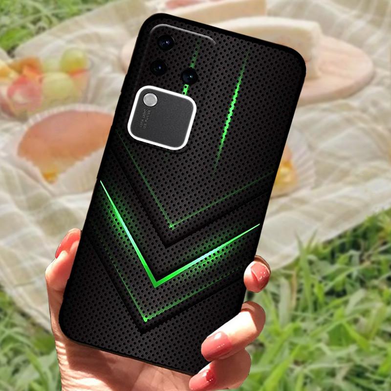 For Vivo V30 Pro Case For Vivo V30 Lite Shockproof Silicone Soft Marble Black Bumper Funda Coque for Vivo V30 V2318 Phone Shell