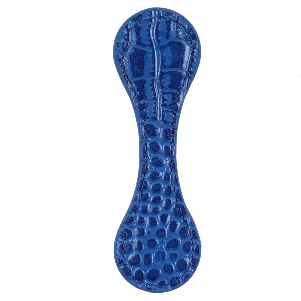 Cross Border Crazy Horse Leather Double Sided Magnetic Clip Bookmark Clip Handmade Head Layer Leather Booklet Cute Creative Decorations