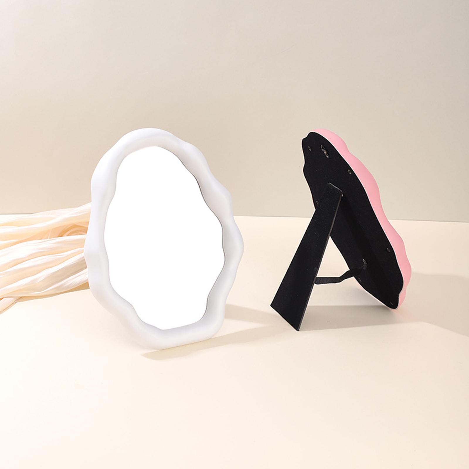 Specchio da toeletta di forma irregolare a nuvola in stile nordico per tavolo e da parete per camera da letto, bagno o spogliatoio