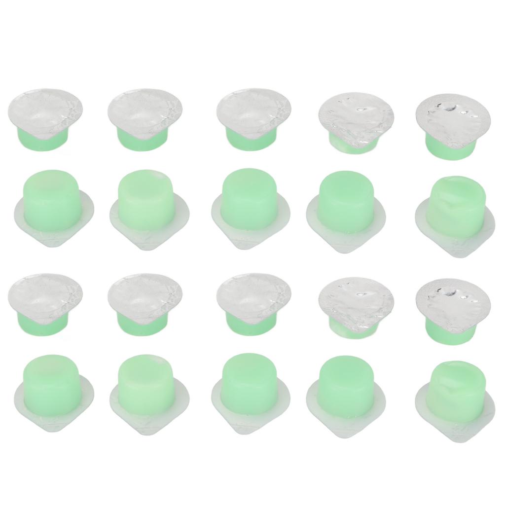 20pcs Teeth Polishing Cream Natural Safe Improved Dental Protection Teeth Polishing Whitening Cream for Oral Care