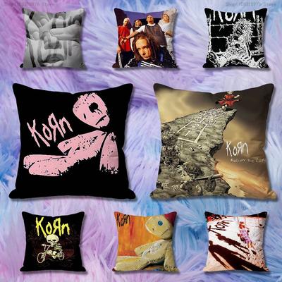 KKorn Band Requiem Pillow Cases for Bedroom Living Room Sofa Home Decor Polyester Cushion Cover with Zipper