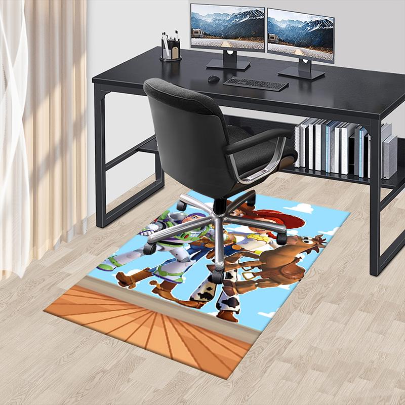 1pc Toy Story Adventure Carpet for Playroom Bedroom Living Room Sofa Home Decor,kids Game Area Rug Non-slip Floor Mat Y72946