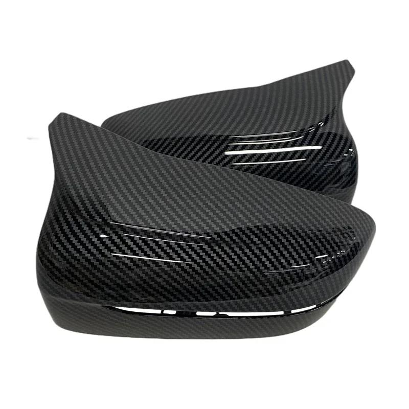 For BMW 3 4 5 7 8-Series G20 G21 G28 G11 G12 G14 G15 G16 G30 G31 G38 LHD Carbon Fiber Exterior Side Rearview Mirror Cover Trim