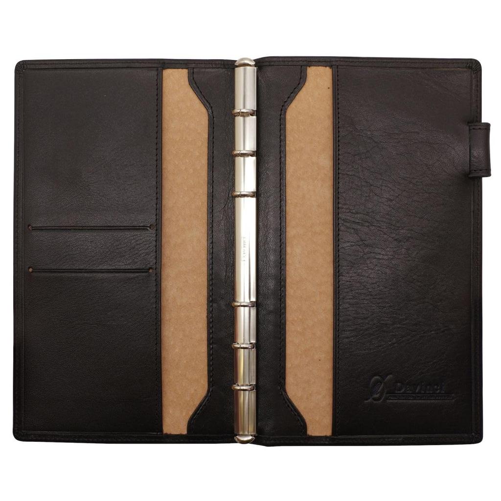 Olive Leather Bible 8mm Black