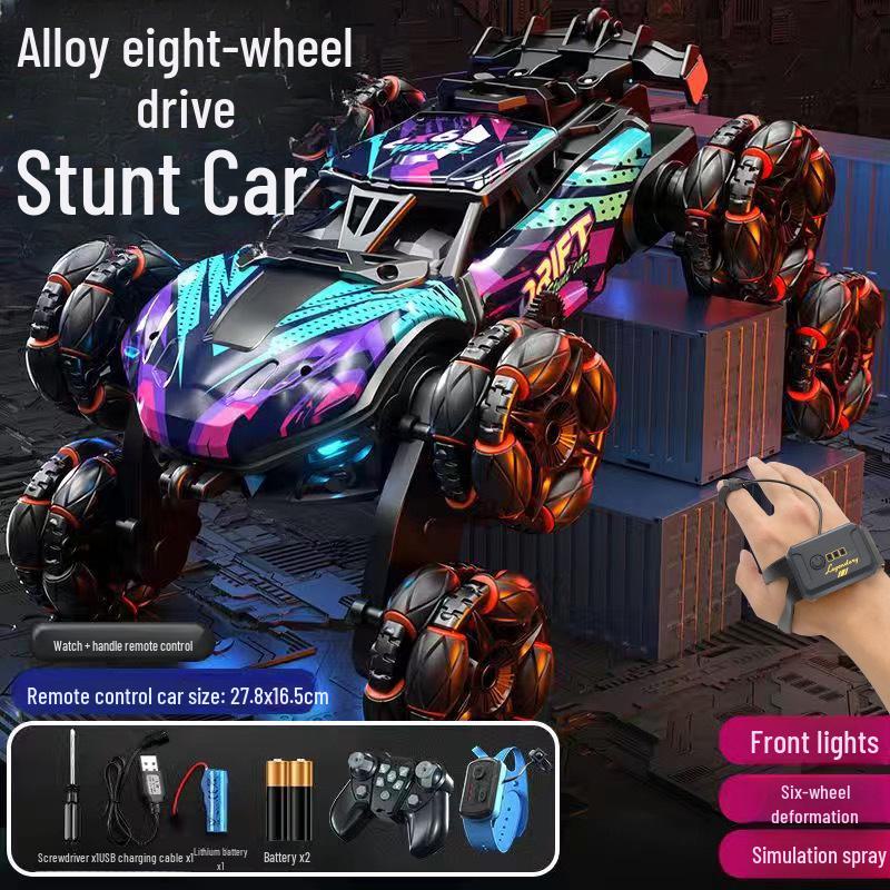 

Шестиколесный внедорожный дрифт-радиомобиль с датчиком жестов, трюковыми и гоночными возможностями Standard One Battery