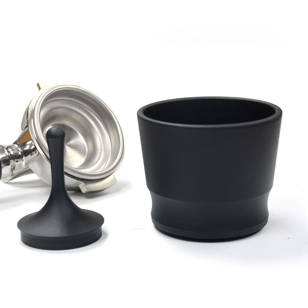 51MM/58MM Aluminum Alloy Press Coffee Tamper Press Dosing Ring Cup Espresso Barista Handle Powder Picker For EK43 Grinder
