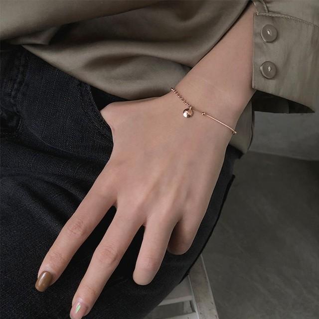 925 Sterling Silver Beads Bracelet & Bangle Adjustable Lucky Bracelet Women Fine Jewelry Accessories