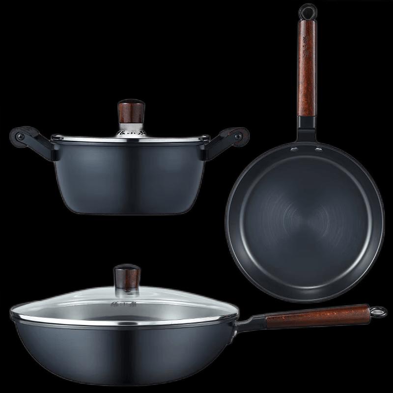 

Zhang Xiaoquan Ancient Style 3-Piece Iron Cookware Set