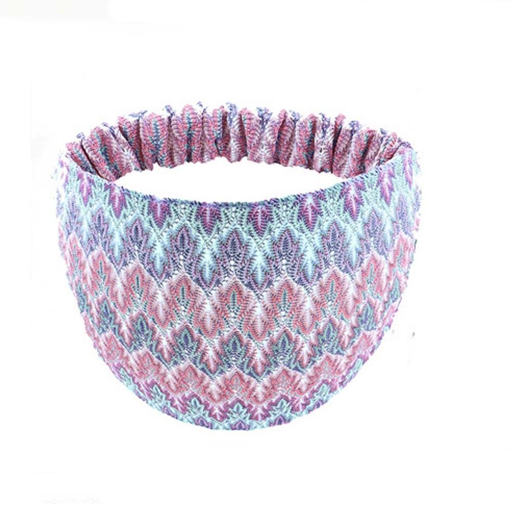 

Wide Headbands Stretchable Headwear Fashion Hairbands Women жовтий/помаранчевий