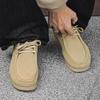 2026 Men's Casual Suede Shoes Vintage Style Lace - Up Flat Shoes Breathable Comfortable Daily Wear Shoes for Walking & Bussiness