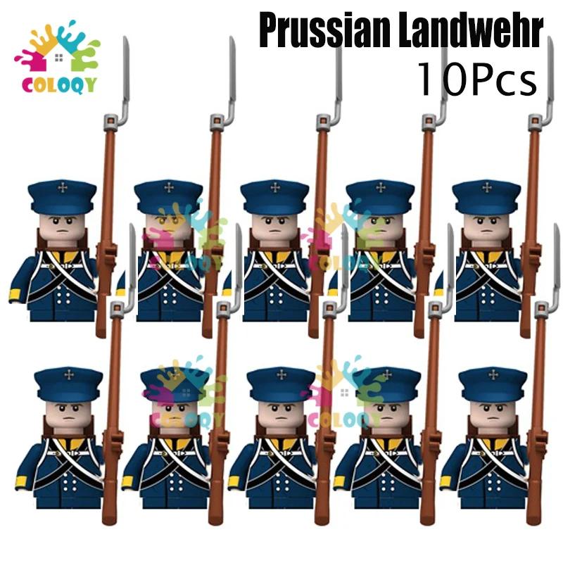 New Kids Toys Napoleonic Wars General Soldier Building Blocks Imperial Navy Mini Action Figures Toys For Kids Birthday Gifts