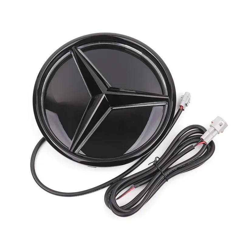 Pro Mercedes Benz LED Světelný Znak Přední Mřížka Hvězda Osvětlené Logo Bílá Modrá Červená Odznak W204 W205W213W253W166W176